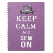 Nähkurs Notizblock (Vorderseite)