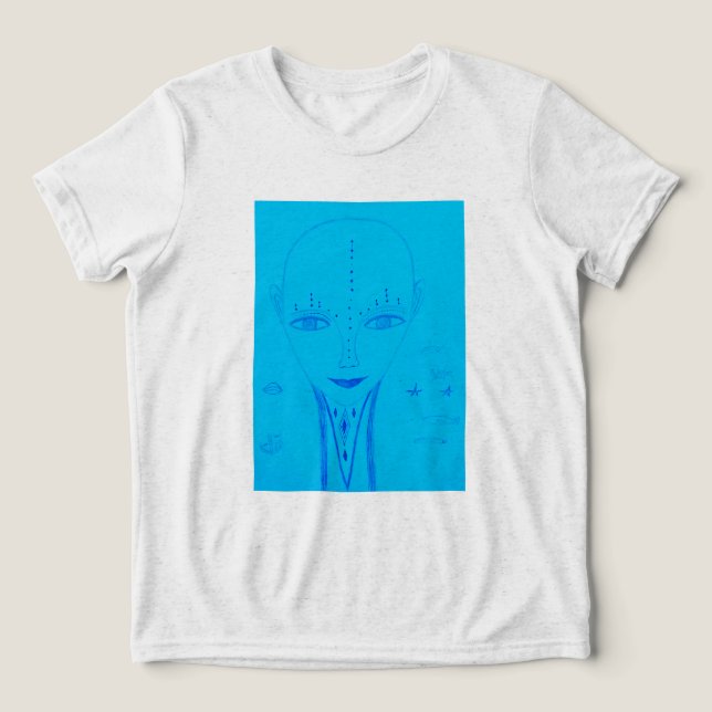 Nahla Tri-Blend Shirt (Design Vorderseite)