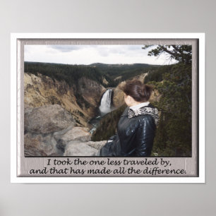 nahm die weniger bereiste poster