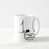 Nahm nur ein Stückchen Kaffeetasse (VorderseiteRechts)