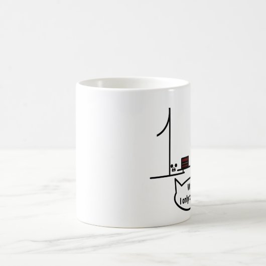 Nahm nur ein Stückchen Kaffeetasse (Mittel)