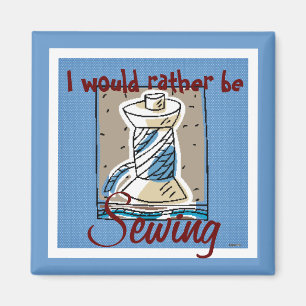 Nähmagnet (blau) magnet