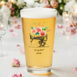 Nähmaschine Crafter Dressmaker Schneiderglas-Cup Glas