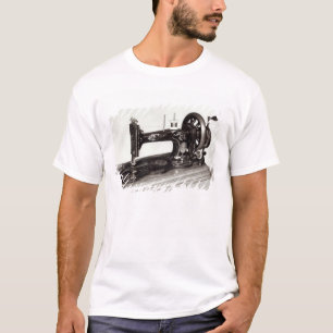 Nähmaschine der Sänger-"neuen Familie", 1865 T-Shirt