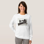 Nähmaschine der Sänger-"neuen Familie", 1865 T-Shirt (Vorne ganz)