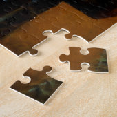 Nähmaschine durch Fenster Puzzle (Seite)