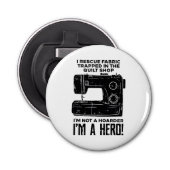 Nähmaschine Flaschenöffner (Vorderseite)