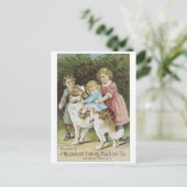 Nähmaschine für Haushalte Postkarte (Stehend Vorderseite)