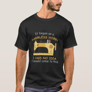 Nähmaschine Für Quilterin Zum Quilten Als Hobby T-Shirt