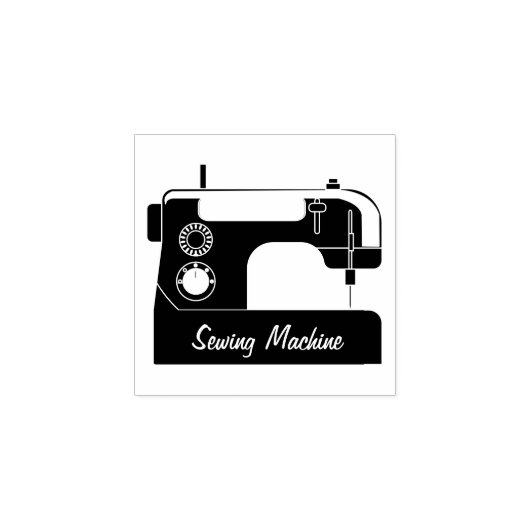 Nähmaschine für Seamstress Gummistempel (Prägung)