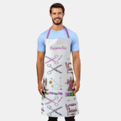 Nähmaschine für Seamstress Schürze (Getragen)