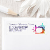 Nähmaschine für Wasserfarben (Insitu)