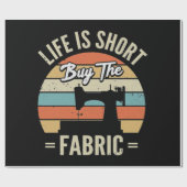 Nähmaschine Geschenkpapier (Flach)