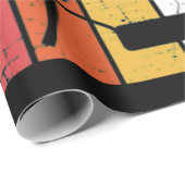 Nähmaschine Geschenkpapier (Rolleneckpunkt)