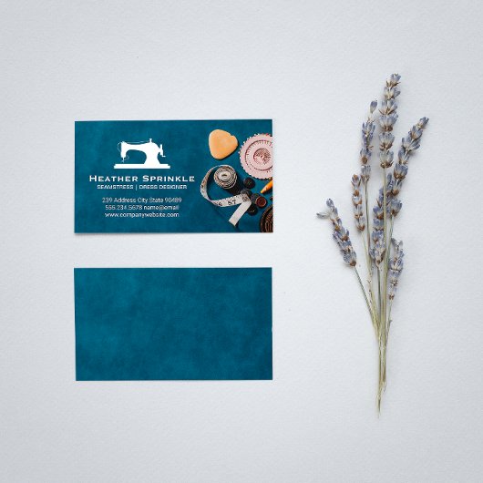 Nähmaschine | Handwerkswerkstatt Visitenkarte