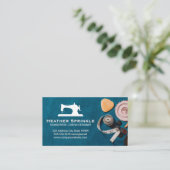 Nähmaschine | Handwerkswerkstatt Visitenkarte (Stehend Vorderseite)