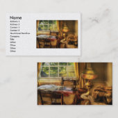 Nähmaschine - Haushaltsnähmaschine, Name... Visitenkarte (Vorne/Hinten)