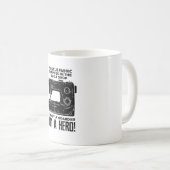 Nähmaschine Kaffeetasse (VorderseiteRechts)