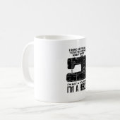 Nähmaschine Kaffeetasse (Vorderseite Links)