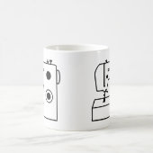 Nähmaschine Kaffeetasse (Mittel)