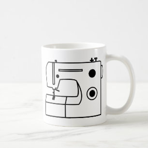 Nähmaschine Kaffeetasse