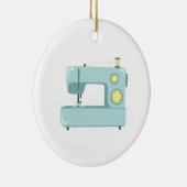 Nähmaschine Keramik Ornament (Rechts)