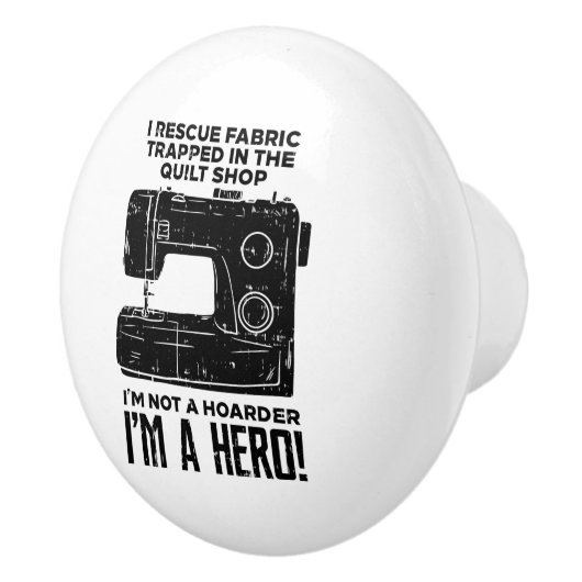 Nähmaschine Keramikknauf (Rechts)