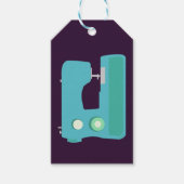 Nähmaschine Liebe Nähen Geschenkanhänger (Vorderseite)