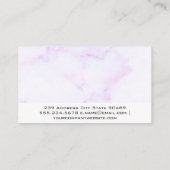 Nähmaschine | Mannequin Visitenkarte (Rückseite)