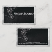 Nähmaschine | Marmorgrenze Visitenkarte (Vorne/Hinten)