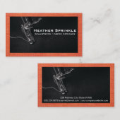 Nähmaschine | Material Visitenkarte (Vorne/Hinten)