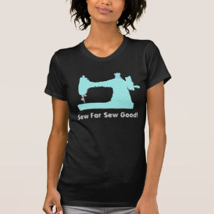 Nähmaschine nähen nähen weit gutes T-Shirt