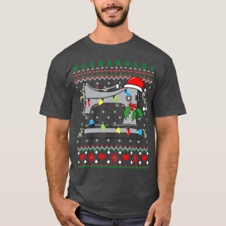 Nähmaschine Nähen Schneider Schneider Weihnachtssc T-Shirt