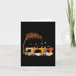 Nähmaschine Nähen Stich länger schneller Fall Karte