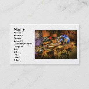 Nähmaschine - Nähmaschine IV Visitenkarte