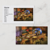 Nähmaschine - Nähmaschine IV Visitenkarte (Vorne/Hinten)