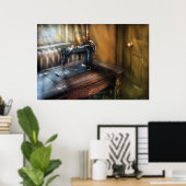 Nähmaschine - Nähmaschine Poster (Heimbüro)