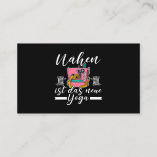 Nähmaschine Nähmaschine Schneiden Schneide Schneid Visitenkarte