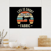 Nähmaschine Poster (Küche)