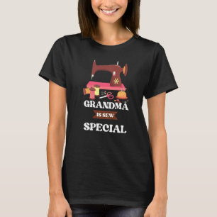 Nähmaschine Quilting Oma ist Nähen besondere T-Shirt