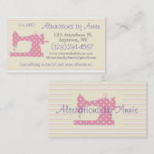 Nähmaschine-Schneider-Näherin-Visitenkarte Visitenkarte (Vorne/Hinten)