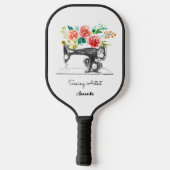 Nähmaschine Schneider Schneider Quilter Crafter Pickleball Schläger (Rückseite)