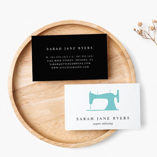 Nähmaschine | Seamstress Schneiderveränderungen Visitenkarte