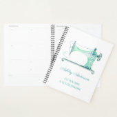 Nähmaschine Seamstress Wasserfarbe Planer (Anzeige)