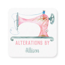 Nähmaschine Seamstress Wasserfarbe