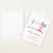 Nähmaschine Seamstress Wasserfarbenplaner Planer (Anzeige)