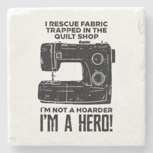 Nähmaschine Steinuntersetzer