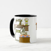 Nähmaschine-Tasse Tasse (Vorderseite Links)