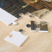 Nähmaschine und Kleid Puzzle (Seite)