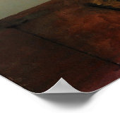 Nähmaschine und Lithograph Poster (Ecke)